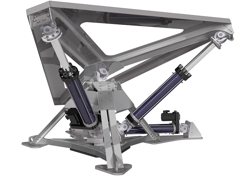eM3-400-1000 3 DOF system